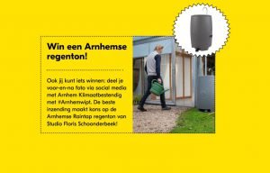 Win een Raintap regenton Studio Floris Schoonderbeek